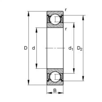 roulements 6219-2Z FAG