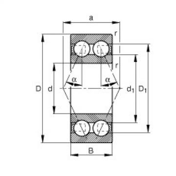 roulements 3203-BD-TVH FAG