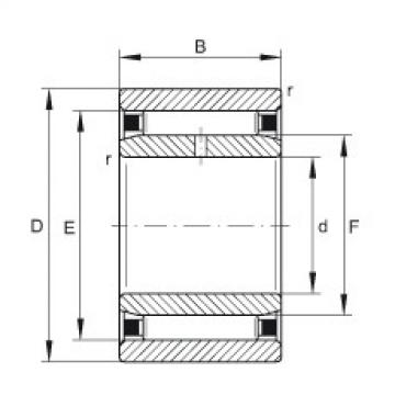 roulements NAO25X42X16-IS1 INA