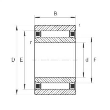 roulements NAO20X35X17 INA