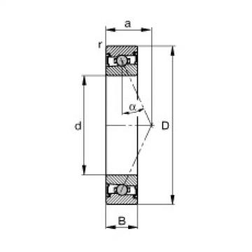 roulements HCS7016-E-T-P4S FAG