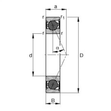 roulements HCB7013-E-2RSD-T-P4S FAG