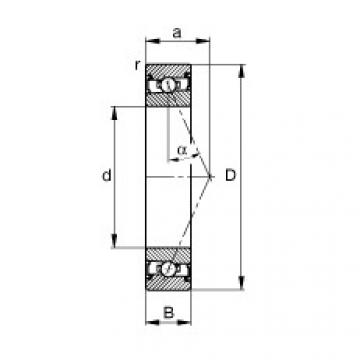 roulements HSS7001-E-T-P4S FAG