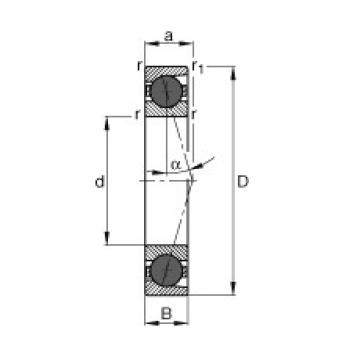 roulements HCB7009-C-T-P4S FAG