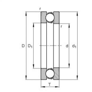 roulements 51202 FAG