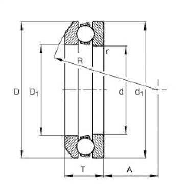 roulements 53201 FAG