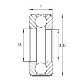 FAG Axial deep groove ball bearings - B28