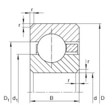 roulements CSCB025 INA