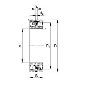 roulements 230/1060-B-MB FAG