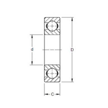 roulements 62BIC290 Timken