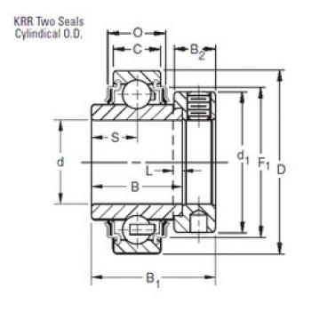 roulements E75KRR Timken