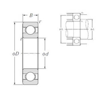 roulements 6036 NTN