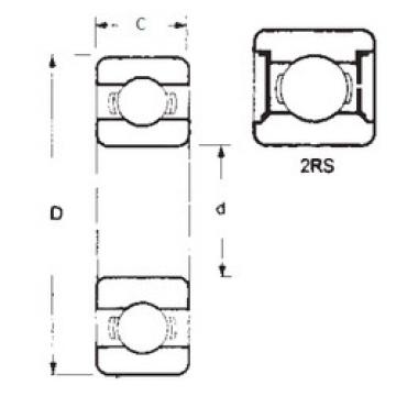 roulements 6906-2RS FBJ