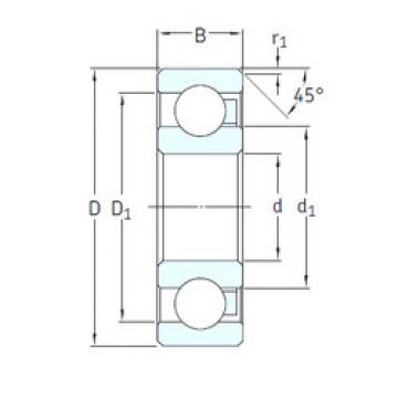 roulements 6201/HR11QN SKF