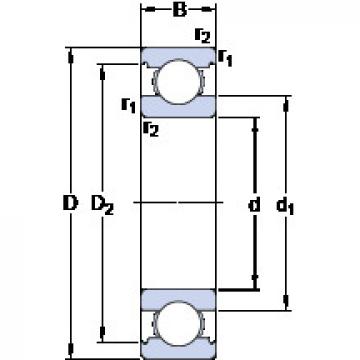 roulements 61904 SKF