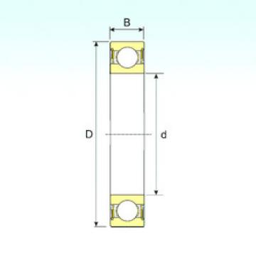 roulements 62201-2RS ISB