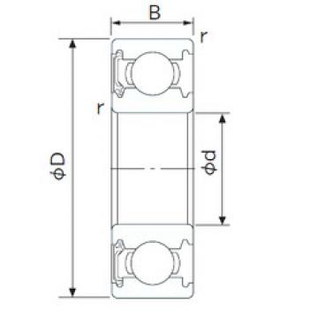 roulements 6211NSE NACHI