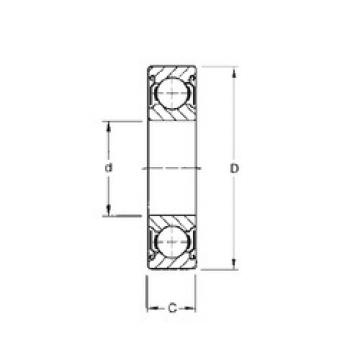 roulements 6318-ZZ CYSD