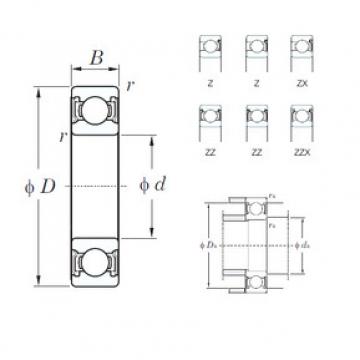 roulements 6228ZX KOYO