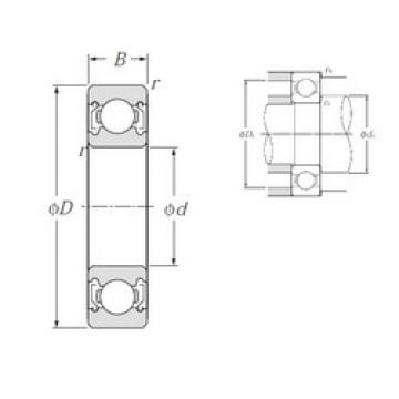 roulements 6314ZZ NTN