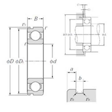 roulements 6201N NTN