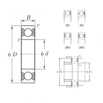 roulements 6206-2RS KOYO