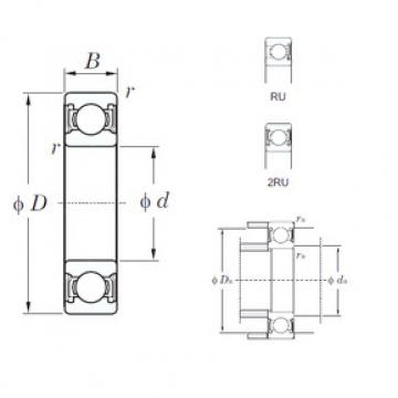 roulements 6202-2RU KOYO