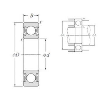 roulements 6211LLB NTN