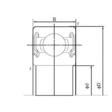 roulements 6216-2NK NACHI