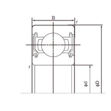 roulements 6010-2NSE9 NACHI