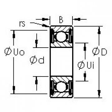 roulements 6010ZZ AST