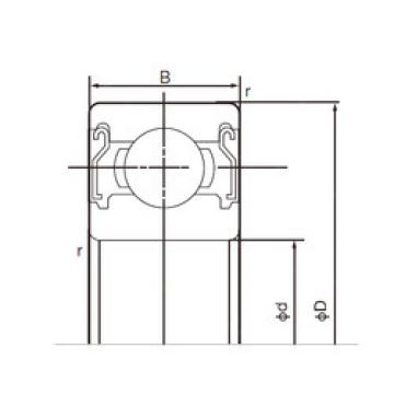 roulements 62/22ZZE NACHI