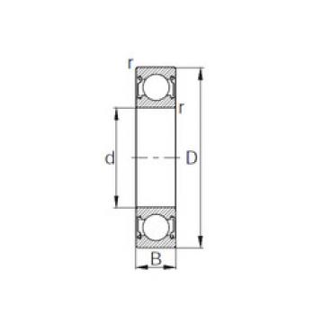 roulements 6216ZZ KBC