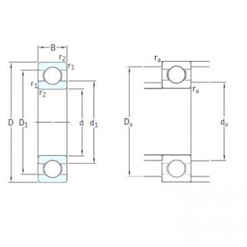 roulements 6210-2RS1/HC5C3WT SKF