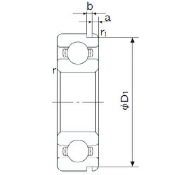 roulements 6203N NACHI