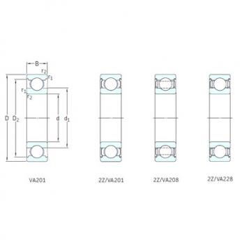 roulements 6206-2Z/VA228 SKF