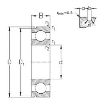 roulements 6303-N NKE