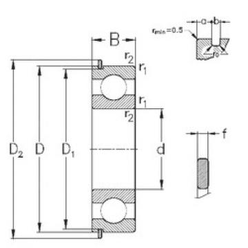 roulements 6217-Z-N NKE