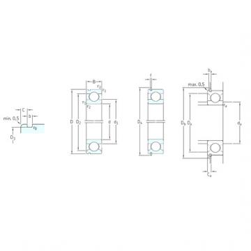 roulements 6210NR SKF