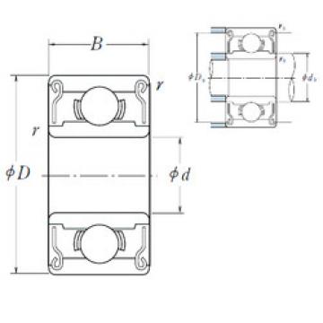 roulements R1810ZZ ISO