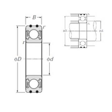 roulements AC-6005LLB NTN