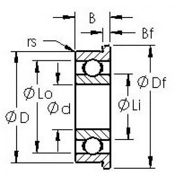 roulements F623H AST