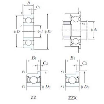 roulements WMLF4010ZZ KOYO