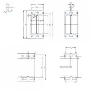 roulements NNF5017ADA-2LSV SKF