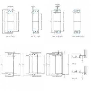 roulements NN 3007/SP SKF