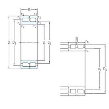 roulements NNC4838CV SKF