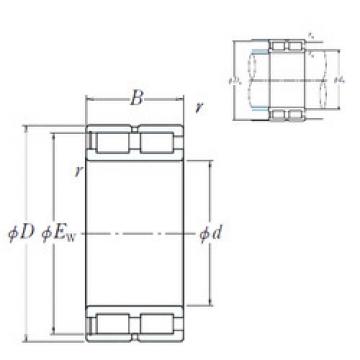 roulements NNCF4840V NSK