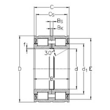 roulements NNF5014-2LS-V NKE