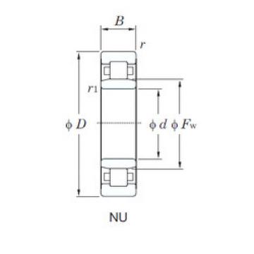 roulements NU2214R KOYO