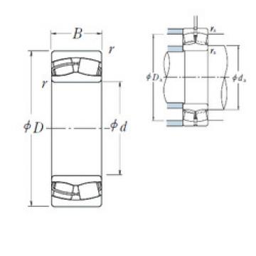 roulements 23124CE4 NSK